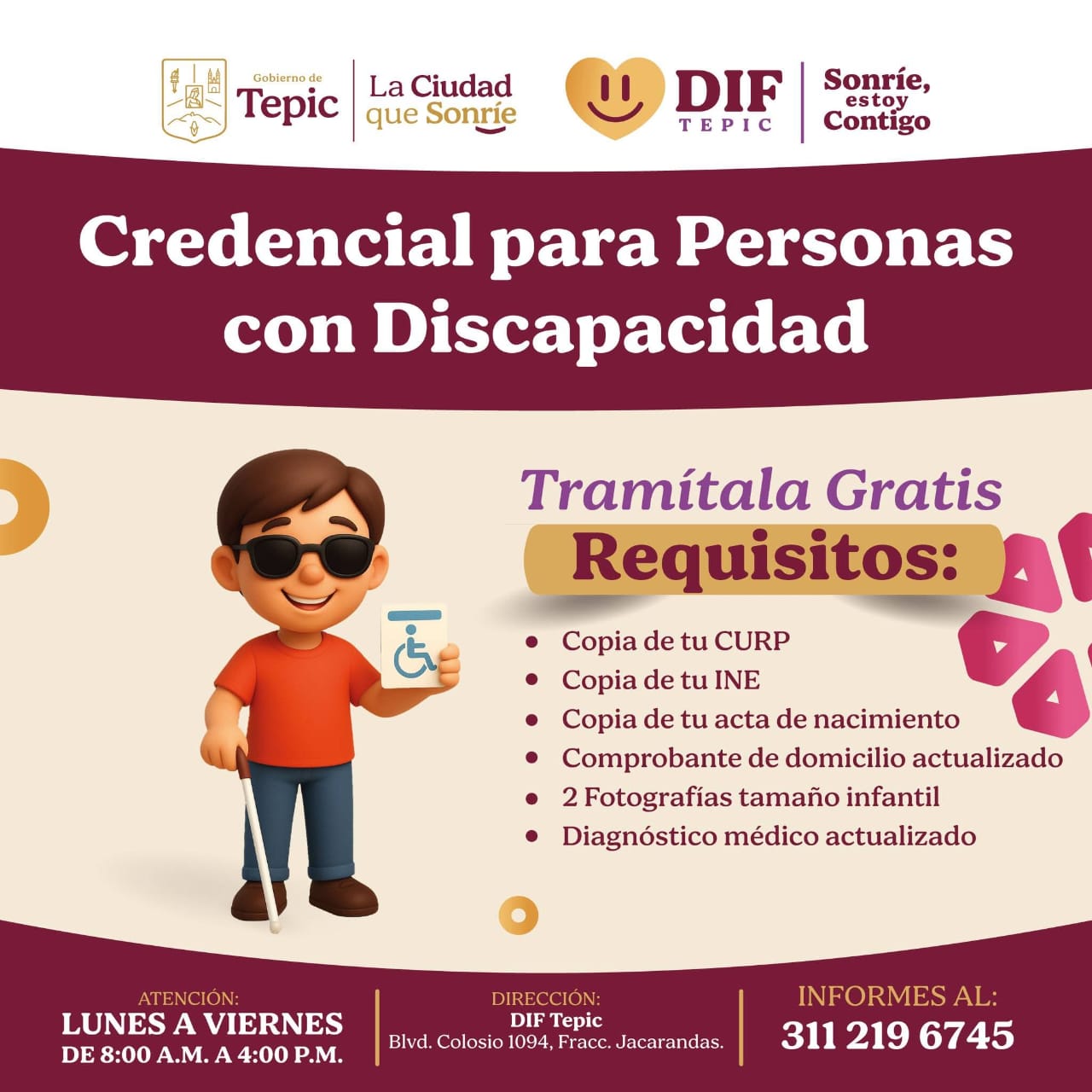 Credencial para Personas con Discapacidad