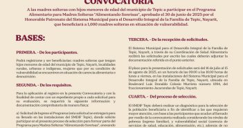 En Tepic sí se nota el apoyo a las madres solteras, y tenemos para ellas el programa Alimentando Sonrisas.